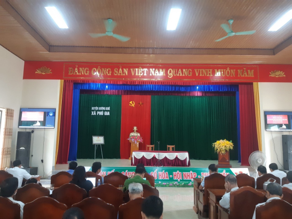 Đảng bộ xã Phú Gia tổ chức học tập trực tuyến các Chỉ thị, Nghị quyết, Kết luận TW, tỉnh